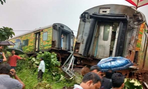  Third Indian train derails in 10 days