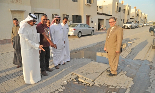 Official inspects Tubli infra needs 