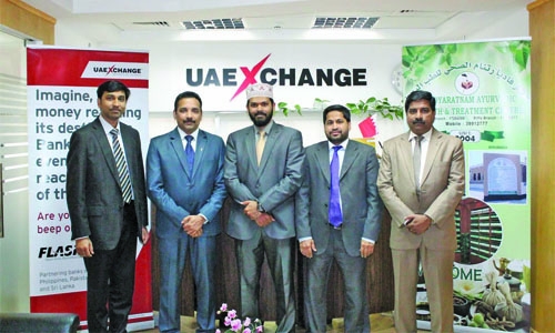 UAE Exchange ties-up with Vaidya Ratnam