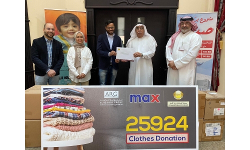 MAX donates clothes to Al Sanabel Orphan Care Society