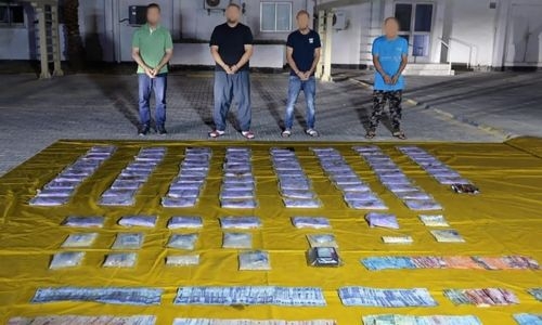 Four arrested with drugs valued over half a million dinars