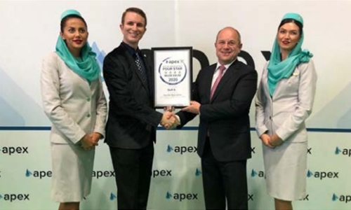 Gulf Air gets four-star major airline rating at FTE-APEX