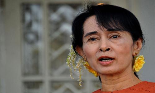 Suu Kyi party wins 15 of 16 seats in first Myanmar poll results