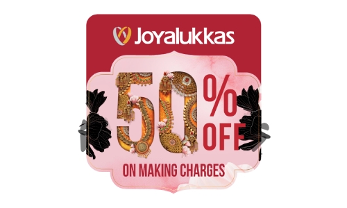 Save big with Joyalukkas’s ‘Incredible 50%’ offer!