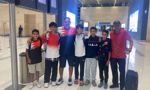 Bahrain junior tennis team en route to Tunisia for Arab Tennis Championship