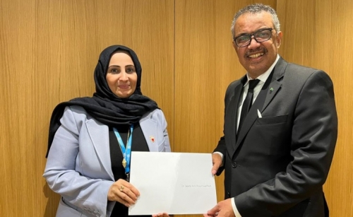 WHO Director-General honours Bahrain Health Minister