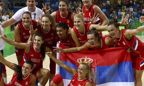 Serbians down France for women's basketball bronze