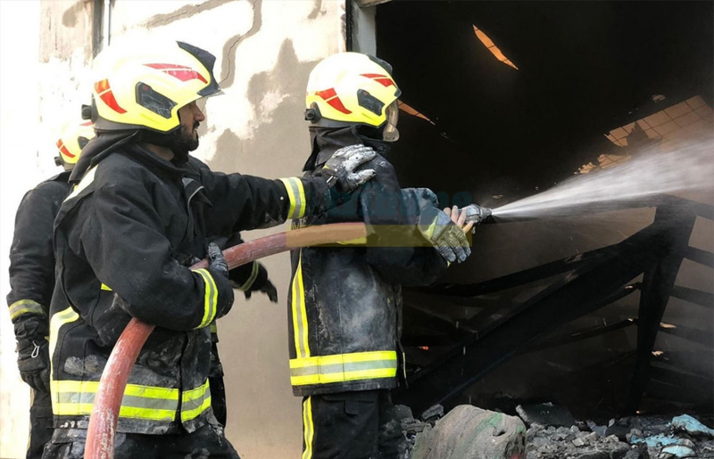 An Asian man died in a fire accident in Muharraq