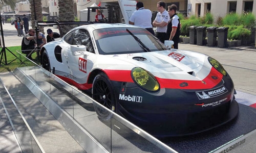 New Porsche 911 RSR arrives in Bahrain