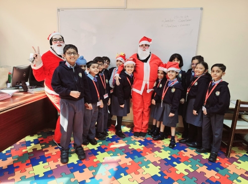 Joy and Festivity: NMS Bahrain celebrates Christmas with enthusiasm