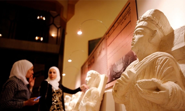 Palmyra statue among haul of recovered relics