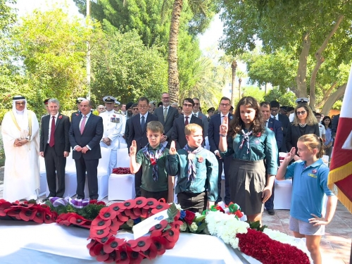 Remembrance Day Service commemorated