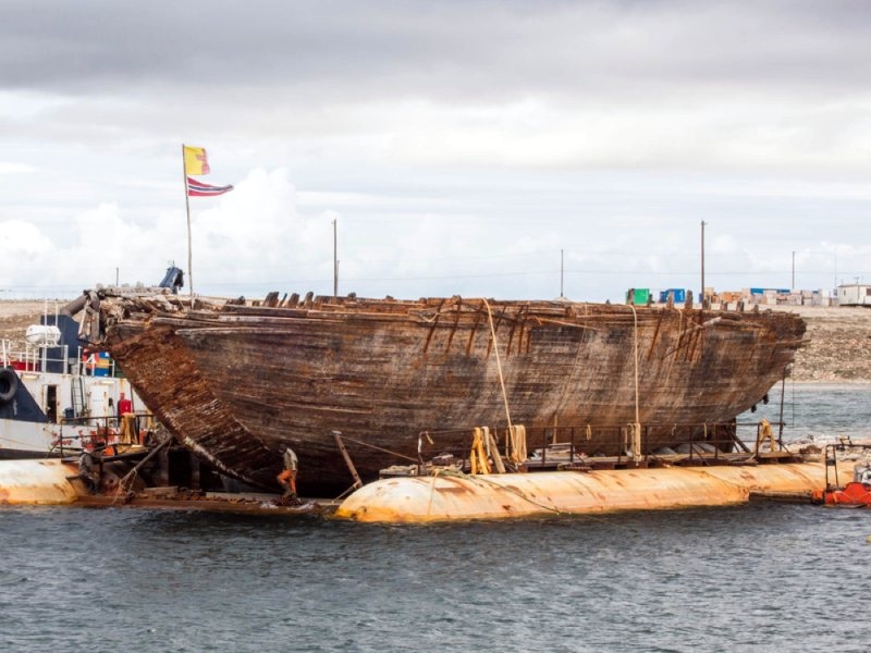 Explorer Amundsen’s ship returns after 100 years