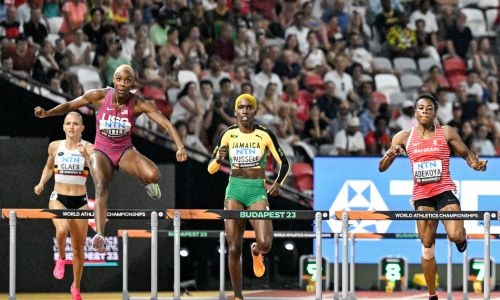 Bahraini elite athlete Kemi Adekoya sets Asian record again!