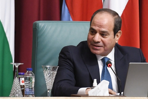 Egypt president calls for measures to slow birthrate