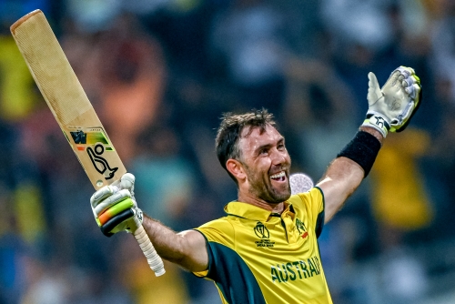 Double-ton Maxwell downs Afghanistan as Australia reach Cricket World Cup semis