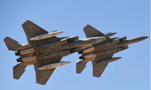 Saudi Arabia unveils next-generation F-15 warplane