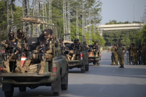 Suicide attack on Pakistan army base kills 23