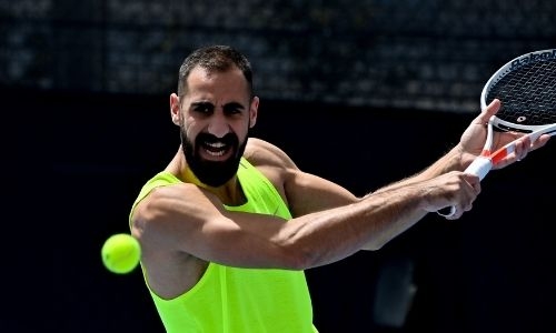 Qaed marches through in men’s singles tennis
