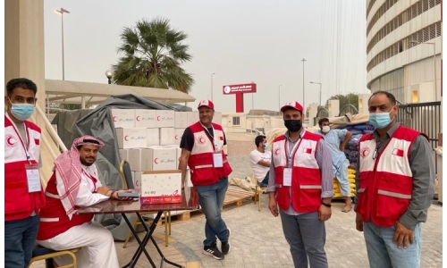 Bahrain Red Crescent Society starts distributing Ramadan aid to 4,000 families