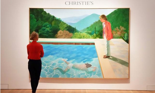 Hockney sells for $90.3m, smashes living artist record