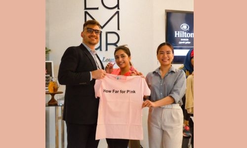 Hilton Bahrain supports breast cancer awareness with 