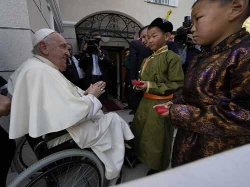 Pope returns from Mongolia trip dominated by China