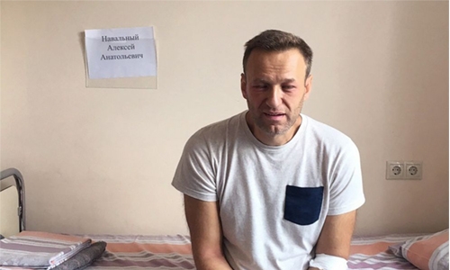 Navalny says could have been ‘poisoned’