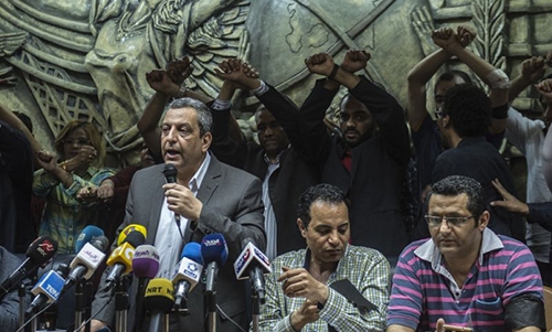 Egypt regime 'at war' with the press: media union