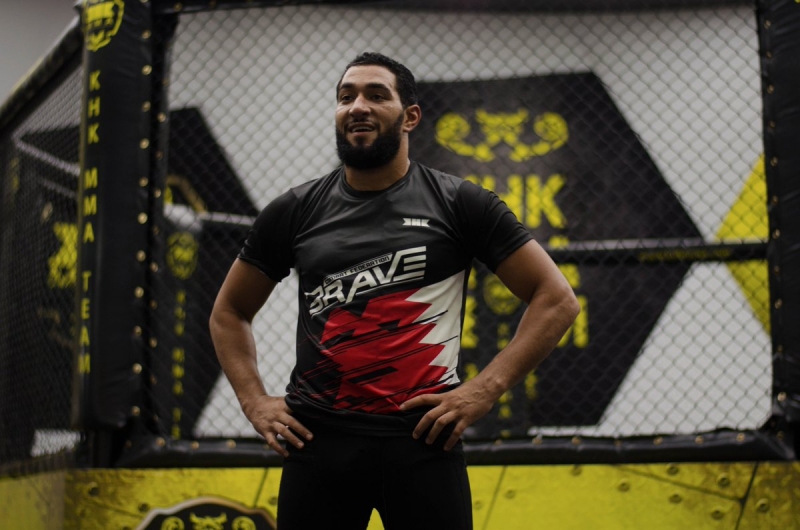 Ahmed Amir trains at KHK MMA Bahrain