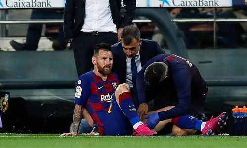 Messi injured but Barca seal much-needed win