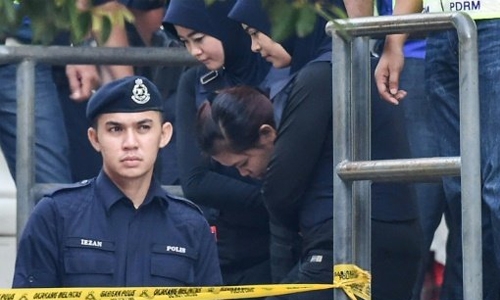 Women accused of Kim Jong-Nam murder appear in court