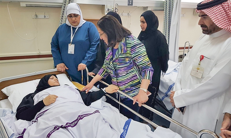 Saudi mishap victims are recovering at SMC