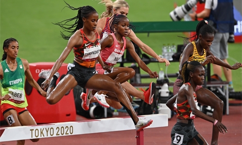 Bahrain's Winfred Yavi finishes 10th in Steeplechase final
