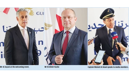 Gulf Air flies high 