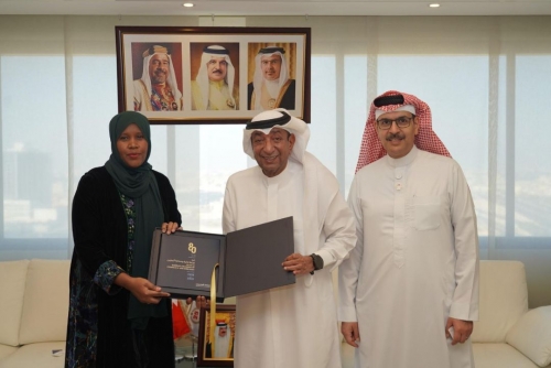 Chairman of the Bahrain Chamber Receives Kenyan Ambassador Halima Mohamud