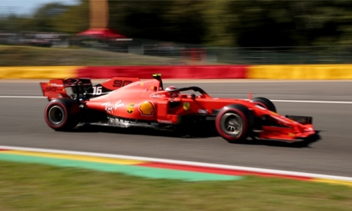 Leclerc pips Vettel as Ferrari dominate practice