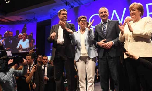 Austrian centre-right leading in Europe vote