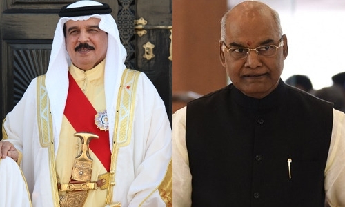 HM King condoles with Indian President over loss of lives in glacier burst