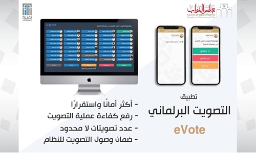 Now Bahrain MPs can vote online!