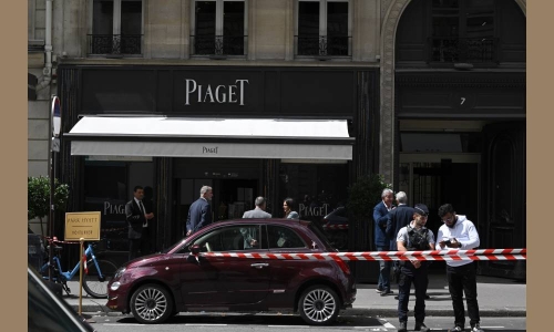 Armed gang takes Piaget jewellery worth millions in Paris heist