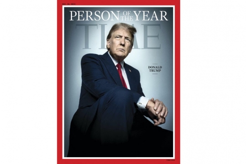 Time Magazine names Donald Trump person of the year for second time