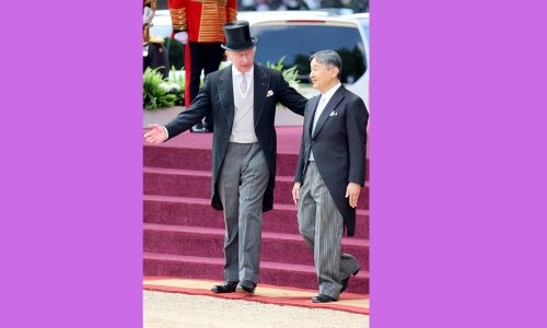 UK lays on lavish welcome for Japanese royals on state visit