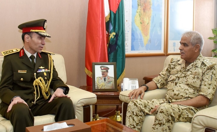 Chief-of-Staff receives Egypt's military attaché