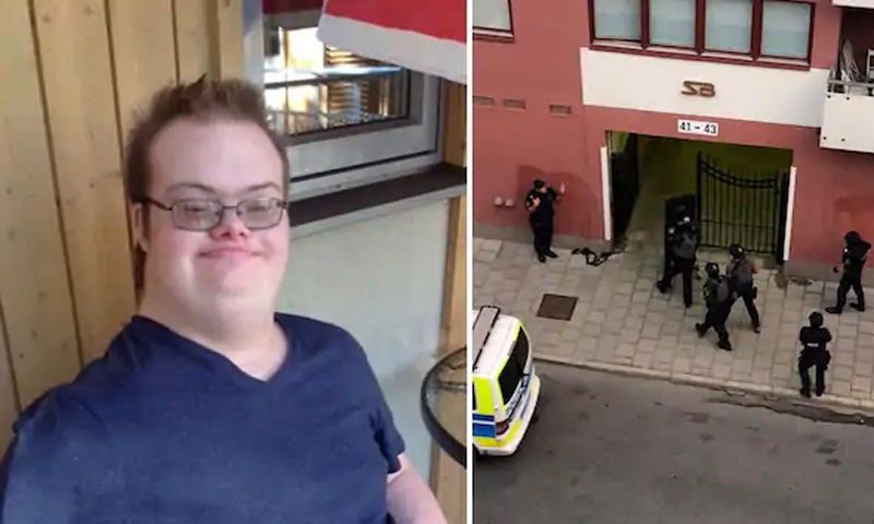 Swedish police shot dead autistic man with toy gun 