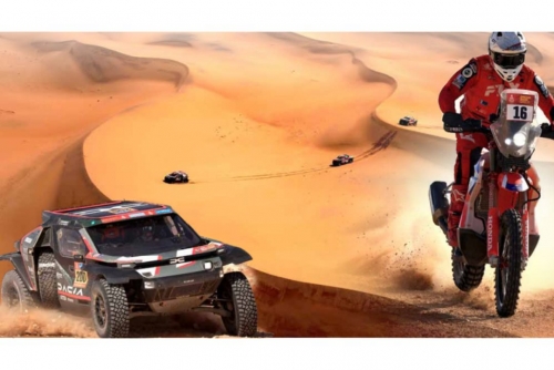 Saudi al-Rajhi takes Dakar lead as al-Attiyah wins stage 9