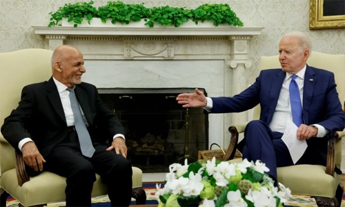 Biden calls on Afghans to 'decide their future' as withdrawal nears end