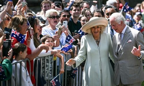 Charles expresses ‘great joy’ at being back in Australia