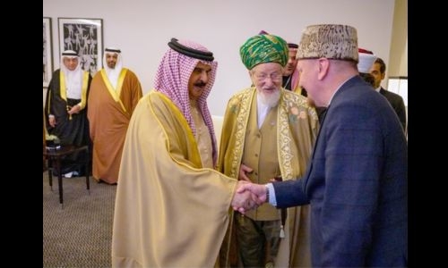 HM King receives Grand Mufti of Russia
