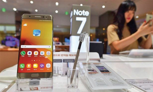 Samsung to disable Note 7 phones in recall effort